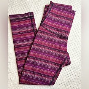 🍋 Lululemon Wunder Under Pant III Space Dye Twist Regal Plum